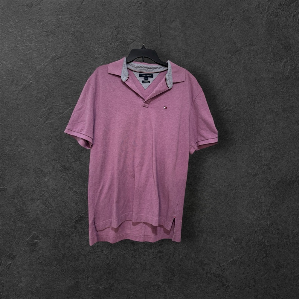 Tommy Hilfiger Lavender Polo Shirt